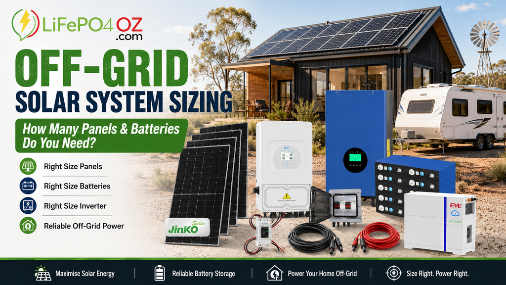 Off-Grid Solar System Sizing Guide | LiFePO4 OZ