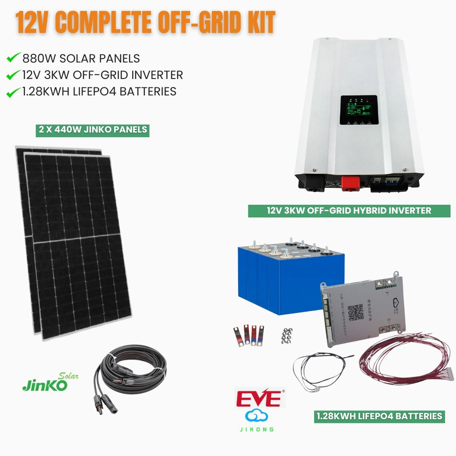 Off Grid Kit - For Caravans