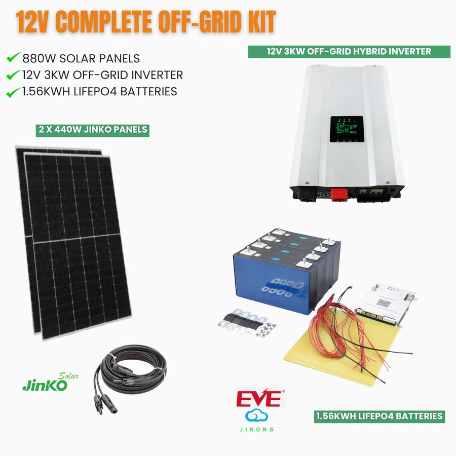 Off Grid Kit - For Caravans