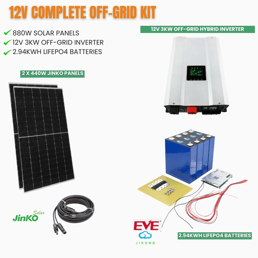Off Grid Kit - For Caravans