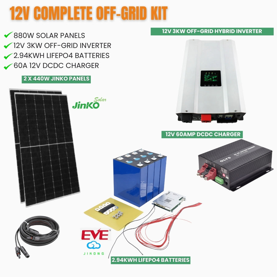 Off Grid Kit - For Caravans