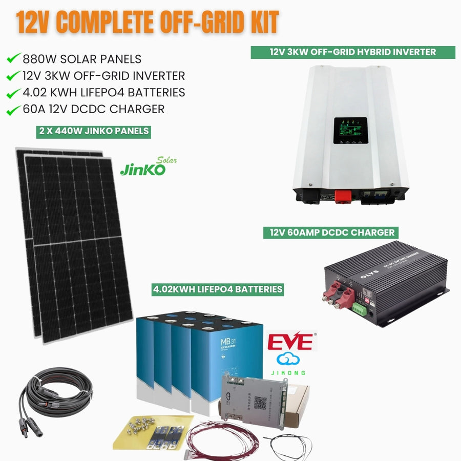 Off Grid Kit - For Caravans