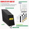 Off-Grid Kit  Deye - Enerlution - 440W Jinko Single Phase Off Grid Kit