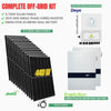 Off-Grid Kit  Deye - Enerlution  20.48KWH Wall Battery - Jinko 13*440W Single Phase Off Grid Kit