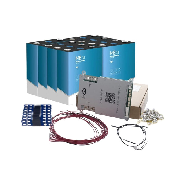 24V EVE MB31 314Ah 8.03kWh LiFePO4 Battery Pack Kit with Smart BMS