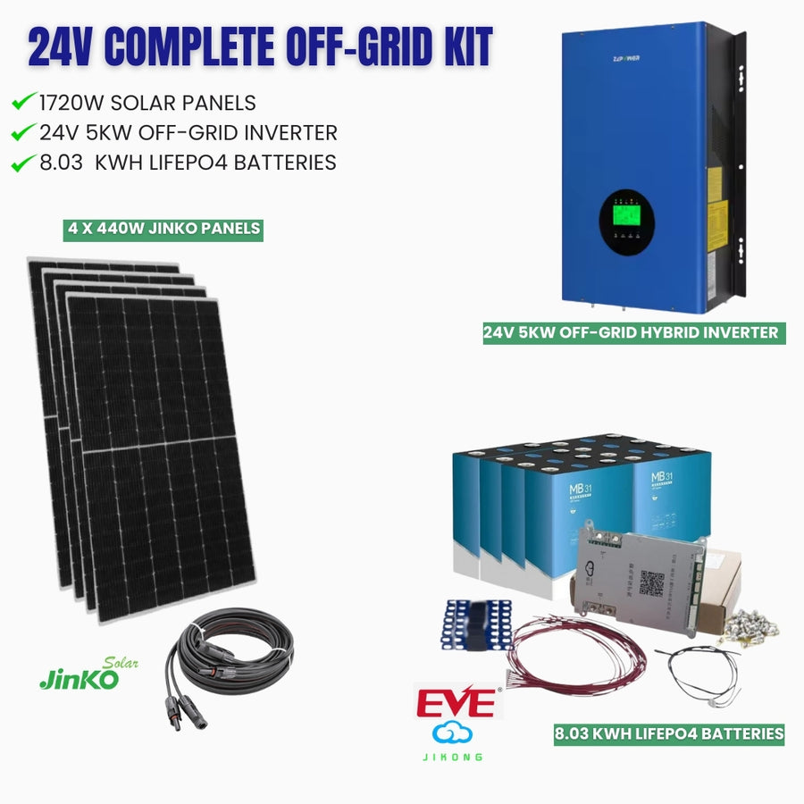 Off Grid Kit - For Motorhomes