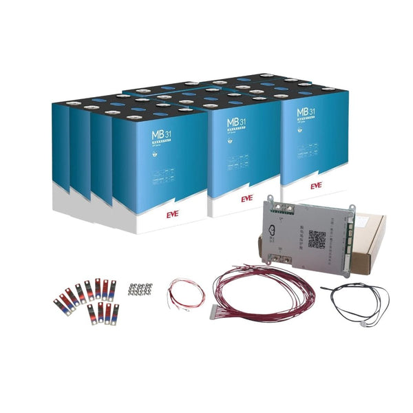 36V 12.05kWh LiFePO4 Battery Pack | 314Ah 200A Smart BMS