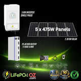 Deye Complete Off-Grid Solar & Battery System (Copy)