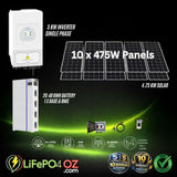 Deye Complete Off-Grid Solar & Battery System (Copy)