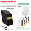 Off-Grid Kit  Deye 5KW - Enerlution - Jinko Single Phase Off Grid Kit