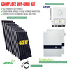 Off-Grid Kit  Deye - Enerlution  20.48KWH Wall Battery - Jinko 475W Single Phase Off Grid Kit