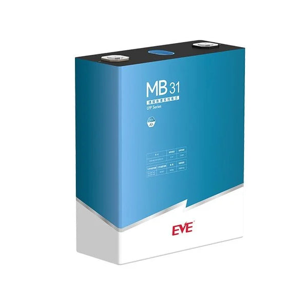 24V EVE MB31 314Ah 8.03kWh LiFePO4 Battery Pack Kit with Smart BMS