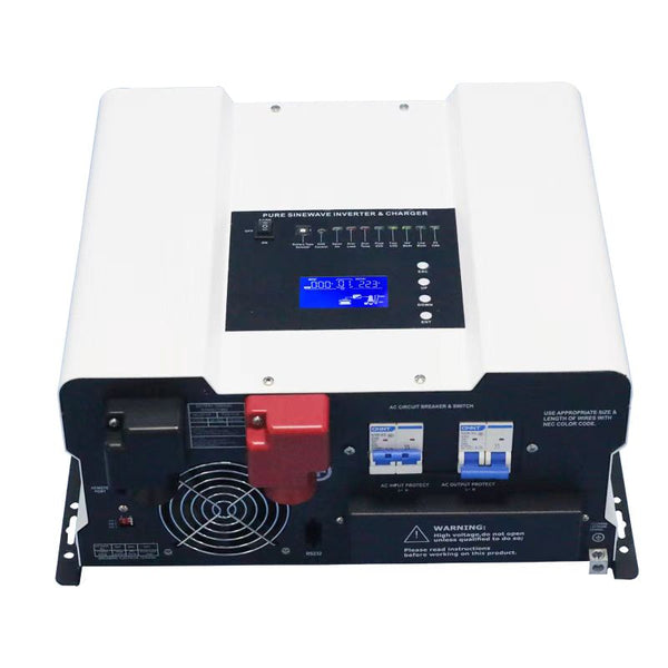 24V 5kW Pure Sine Hybrid Inverter with MPPT Solar Charger