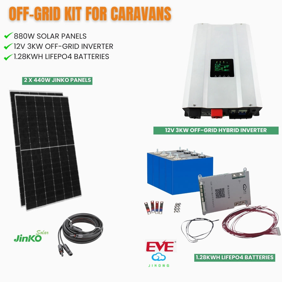 Off Grid Kit - For Caravans