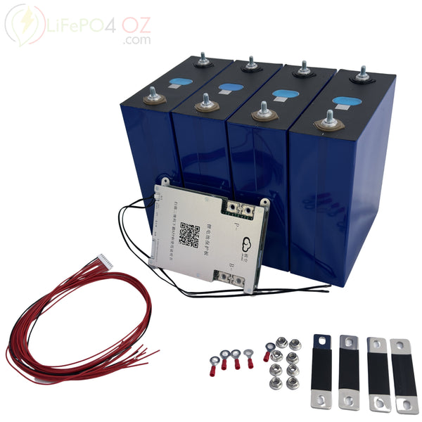 12V EVE 280Ah 3.58kWh LiFePO4 Battery Pack Kit with Smart BMS
