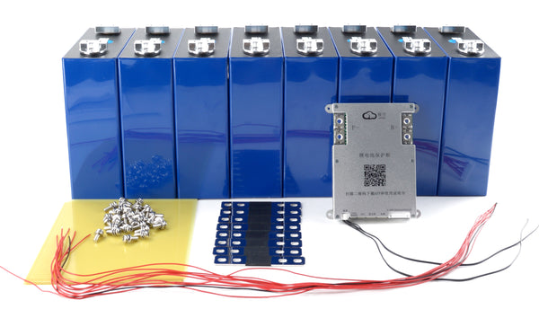 24V EVE 280Ah LiFePO4 7.17 kWh Battery Pack Kit with Smart BMS