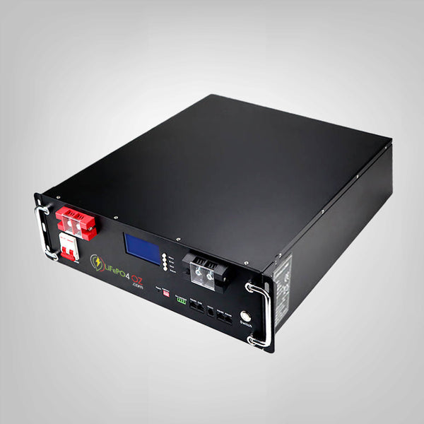48V 100Ah 5.12kWh LiFePO4 Rack Battery | 6000+ Cycles