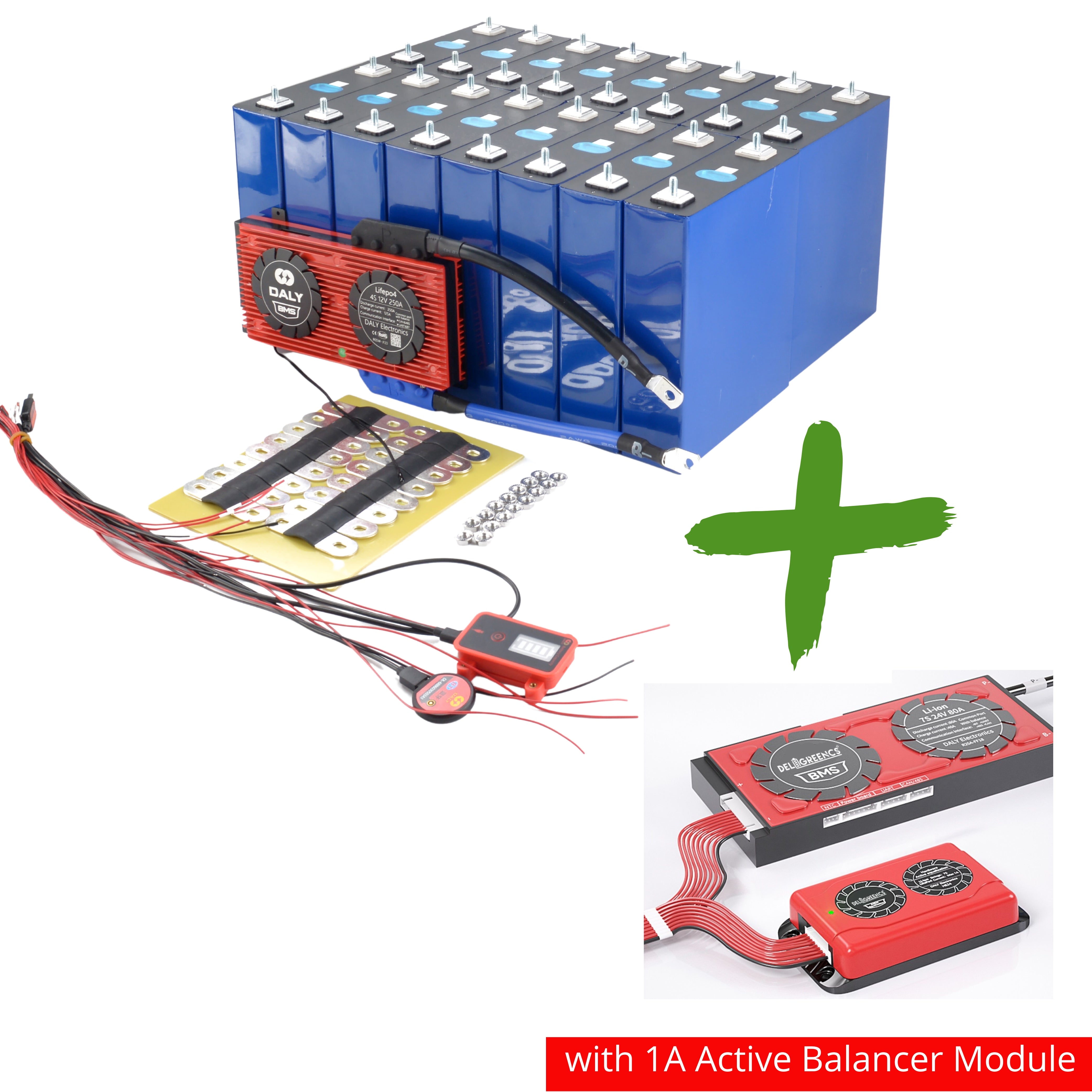 Batterie SANFOU 12,8 V 200 Ah Plus LiFePO4, BMS 200 A intégré - Mister- batterie Batterie SANFOU 12,8 V 200 Ah Plus LiFePO4, BMS 200 A intégré - Mister- batterie